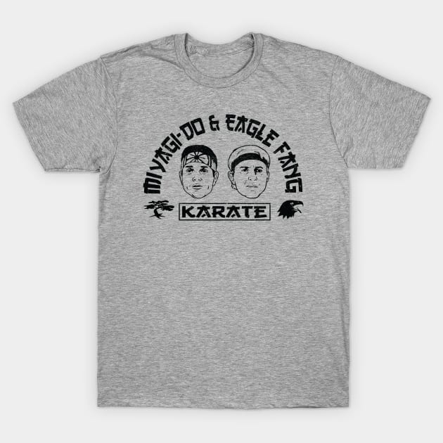 Miyagi-Do & Eagle Fang Karate T-Shirt by Sergeinker